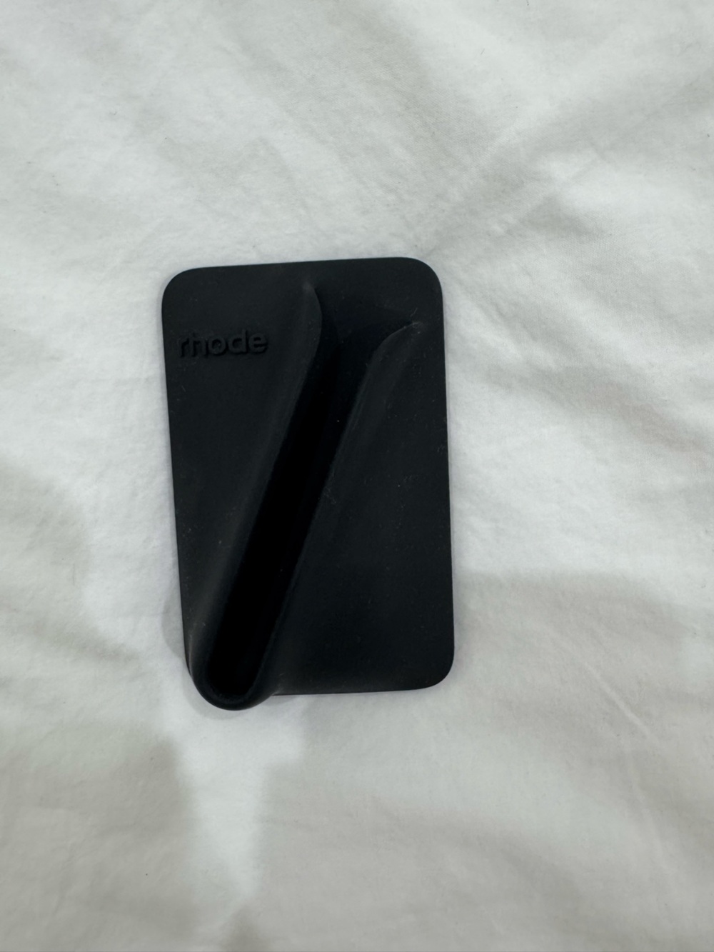 RHODE Black Mag Safe lip gloss holder for phones